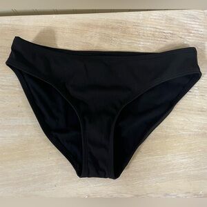 Shade & Shore Classic Black Bikini Bottoms